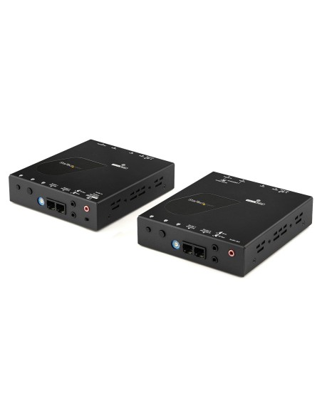 StarTech.com Juego Extensor HDMI 1080p por IP compatible Vídeo Wall - Juego Transmisor Receptor HDMI por Ethernet Cat5 Cat6 -