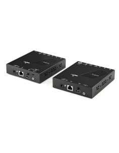 StarTech.com Juego Extensor HDMI 1080p por IP compatible Vídeo Wall - Juego Transmisor Receptor HDMI por Ethernet Cat5 Cat6 - 2