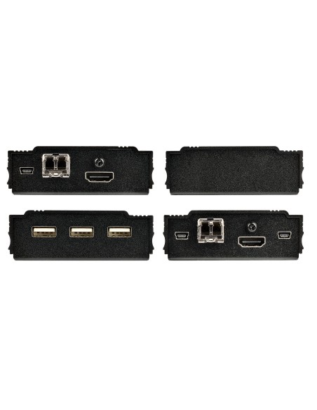 StarTech.com Extensor KVM HDMI de 4K por Fibra - Alargador de Consola Switch KVM con Vídeo HDMI y USB Remoto - hasta 300m StarTech.com Extensor KVM HDMI de 4K por Fibra - Alargador de Consola Switch KVM con Vídeo HDMI y USB Remoto - hasta 300m