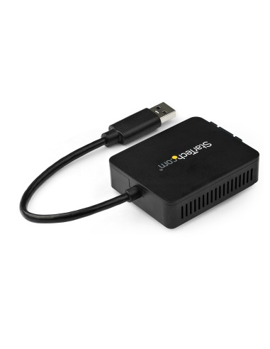 StarTech.com Adaptador Conversor USB 3.0 a Fibra Óptica 1000BaseSX SC Multimodo 550m Transceiver USB