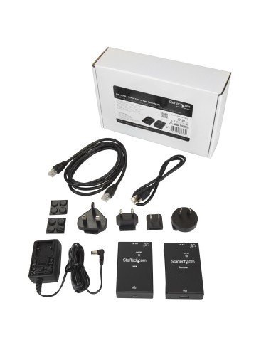 StarTech.com Extensor Alargador de 1 Puerto USB 2.0 por Cable Cat5 o Cat6 - 50m