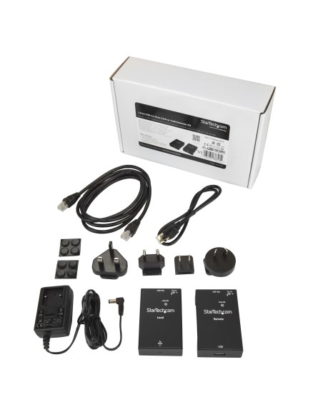 StarTech.com Extensor Alargador de 1 Puerto USB 2.0 por Cable Cat5 o Cat6 - 50m