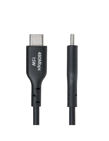 StarTech.com Cable Cargador USB-A a USB-C de 1m - Cable Adaptador USB-A a USB Tipo C - 3A - Cable de Carga y Sincronización - StarTech.com Cable Cargador USB-A a USB-C de 1m - Cable Adaptador USB-A a USB Tipo C - 3A - Cable de Carga y Sincronización -