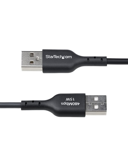 StarTech.com Cable Cargador USB-A a USB-C de 1m - Cable Adaptador USB-A a USB Tipo C - 3A - Cable de Carga y Sincronización - StarTech.com Cable Cargador USB-A a USB-C de 1m - Cable Adaptador USB-A a USB Tipo C - 3A - Cable de Carga y Sincronización -