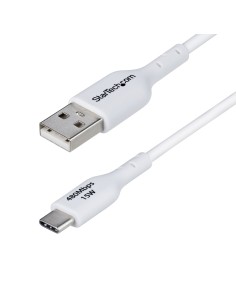 StarTech.com Cable Cargador USB-A a USB-C de 1m - Cable Adaptador USB-A a USB Tipo C - 3A - Cable de Carga y Sincronización -