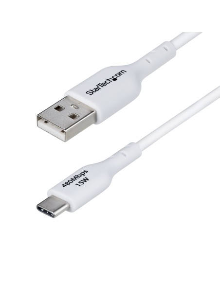 StarTech.com Cable Cargador USB-A a USB-C de 1m - Cable Adaptador USB-A a USB Tipo C - 3A - Cable de Carga y Sincronización - StarTech.com Cable Cargador USB-A a USB-C de 1m - Cable Adaptador USB-A a USB Tipo C - 3A - Cable de Carga y Sincronización -
