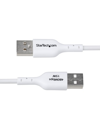 StarTech.com Cable Cargador USB-A a USB-C de 1m - Cable Adaptador USB-A a USB Tipo C - 3A - Cable de Carga y Sincronización -