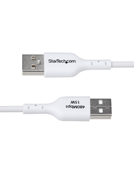 StarTech.com Cable Cargador USB-A a USB-C de 1m - Cable Adaptador USB-A a USB Tipo C - 3A - Cable de Carga y Sincronización -