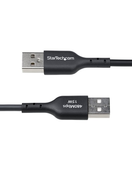 StarTech.com Cable de Carga USB-A a USB-C de 2m - Cable de Carga USB Tipo C - Carga Rápida de 3A - Cable de Transferencia de StarTech.com Cable de Carga USB-A a USB-C de 2m - Cable de Carga USB Tipo C - Carga Rápida de 3A - Cable de Transferencia de