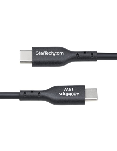 StarTech.com Cable de Carga USB-A a USB-C de 2m - Cable de Carga USB Tipo C - Carga Rápida de 3A - Cable de Transferencia de StarTech.com Cable de Carga USB-A a USB-C de 2m - Cable de Carga USB Tipo C - Carga Rápida de 3A - Cable de Transferencia de