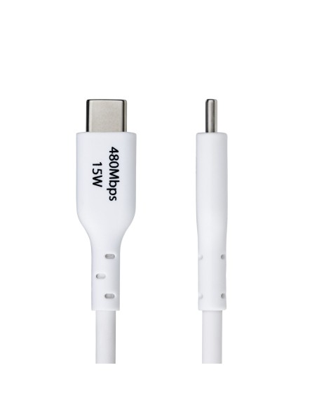 StarTech.com Cable de Carga USB-A a USB-C Blanco de 2m - Cable de Carga USB Tipo C - Carga Rápida de 3A - Cable de StarTech.com Cable de Carga USB-A a USB-C Blanco de 2m - Cable de Carga USB Tipo C - Carga Rápida de 3A - Cable de