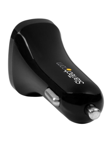 StarTech.com Cargador de Coche USB de Dos Puertos - 24W   4,8A - Negro StarTech.com Cargador de Coche USB de Dos Puertos - 24W   4,8A - Negro
