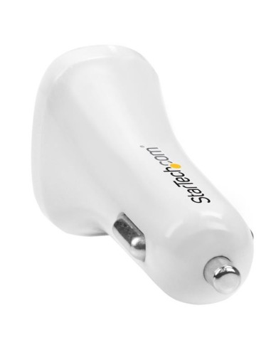 StarTech.com USB2PCARWHS cargador de dispositivo móvil Universal Blanco Encendedor de cigarrillos Auto