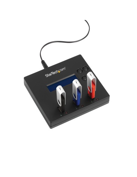 StarTech.com Clonador Autónomo 1 2 para Memorias USB - Copiador de Unidades de Memoria USB - Copia Sector por Sector de Sistema