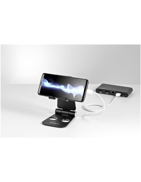 StarTech.com Soporte para Tablet y Teléfono Móvil - Universal - Multiángulo - de Aluminio StarTech.com Soporte para Tablet y Teléfono Móvil - Universal - Multiángulo - de Aluminio