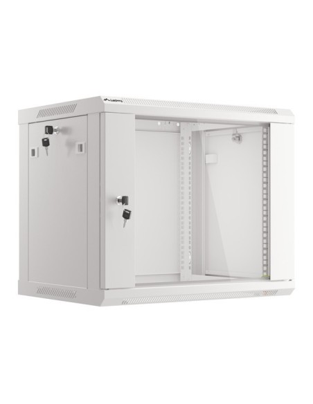 Lanberg WF01-6409-10S armario rack 9U Bastidor de pared Gris