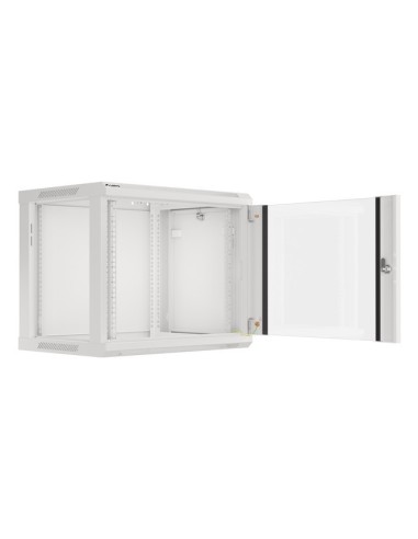 Lanberg WF01-6409-10S armario rack 9U Bastidor de pared Gris