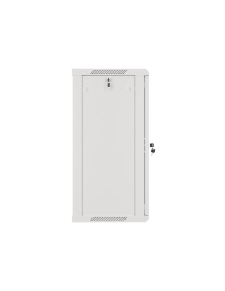 Lanberg WF01-6418-10S armario rack 18U Bastidor de pared Gris