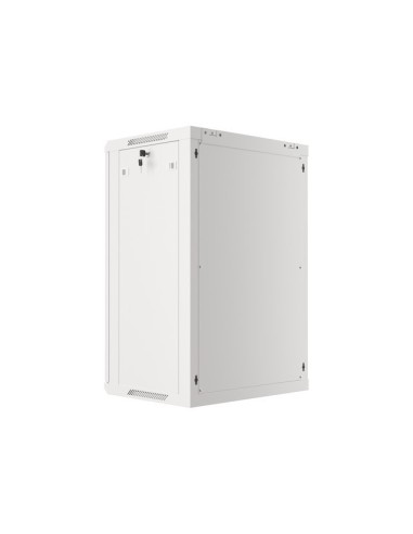 Lanberg WF01-6418-10S armario rack 18U Bastidor de pared Gris