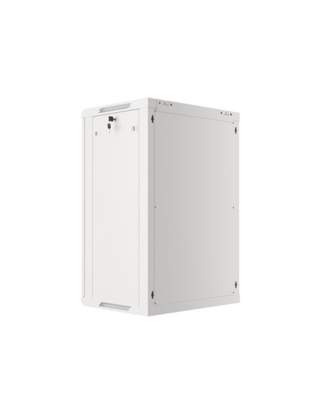 Lanberg WF01-6418-10S armario rack 18U Bastidor de pared Gris