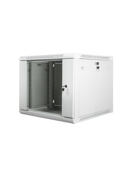 Lanberg WF01-6609-10S armario rack 9U Bastidor de pared Gris