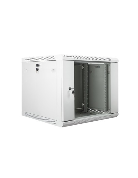 Lanberg WF01-6609-10S armario rack 9U Bastidor de pared Gris