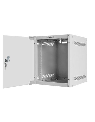 Lanberg WF10-2306-10S armario rack 6U Bastidor de pared Gris