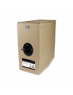 StarTech.com Bobina de Cable de Red Ethernet Cat6 a Granel - 304,8m - Sólido - CMR - Negro - Se Ajusta a TAA