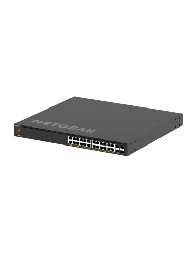NETGEAR M4350-24X4V Gestionado L3 10G Ethernet (100 1000 10000) Energía sobre Ethernet (PoE) 1U Negro