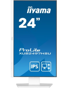 iiyama ProLite XUB2497HSU-W2 pantalla para PC 60,5 cm (23.8") 1920 x 1080 Pixeles Full HD LED Blanco 2