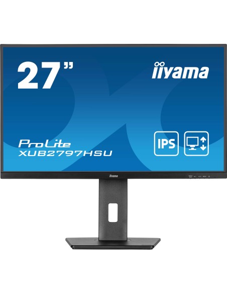 iiyama ProLite XUB2797HSU-B2 pantalla para PC 68,6 cm (27") 1920 x 1080 Pixeles Full HD LED Negro