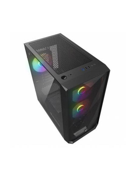 Nfortec NF-CS-DYS-B carcasa de ordenador Torre Negro