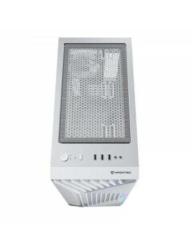 Nfortec NF-CS-NERVIA-W carcasa de ordenador Torre Blanco