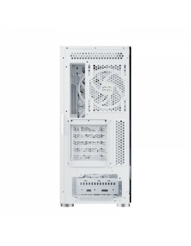 Nfortec NF-CS-NERVIA-W carcasa de ordenador Torre Blanco
