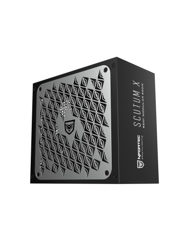 Nfortec Scutum X unidad de fuente de alimentación 650 W 20+4 pin ATX ATX Negro