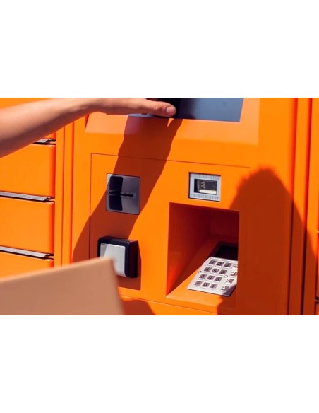 Newland FM430 Barracuda Lector de códigos de barras fijo 1D 2D CMOS Negro