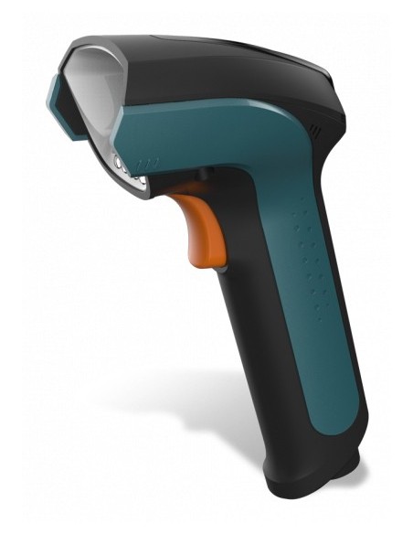 Newland NVH220 Lophius Bluetooth Lector de códigos de barras portátil 1D 2D CMOS Negro, Verde