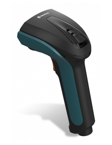 Newland NVH220 Lophius Bluetooth Lector de códigos de barras portátil 1D 2D CMOS Negro, Verde