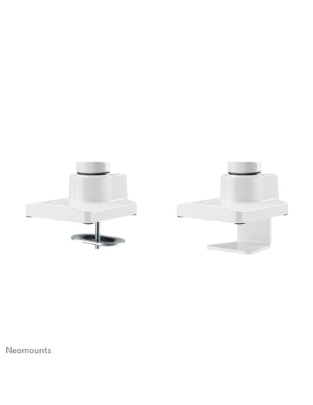 Neomounts NM-D775WHITEPLUS Brazo de monitor 10-49" - resorte de gas - Topfix - Tope-a-180° Neomounts NM-D775WHITEPLUS Brazo de monitor 10-49" - resorte de gas - Topfix - Tope-a-180°
