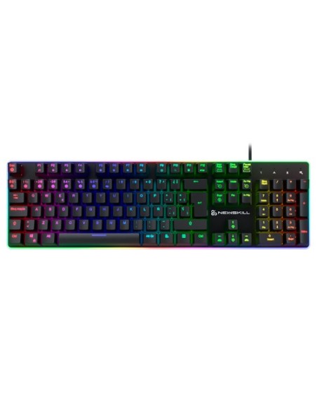 Newskill Gaming Gungnyr Pro teclado Juego USB QWERTY Español Negro