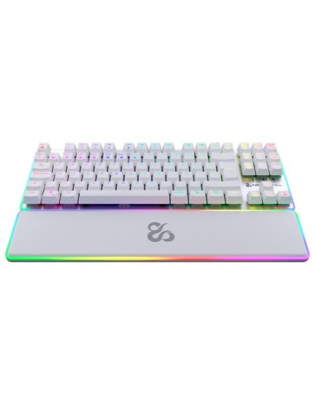 Newskill Gaming Gungnyr TKL Pro Ivory teclado Juego USB QWERTY Español Blanco