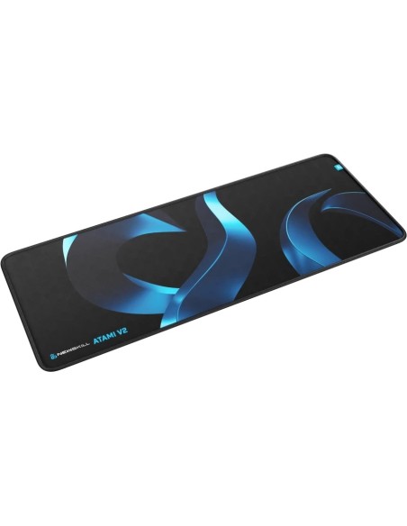 Newskill Gaming ATAMI V2 XL Alfombrilla de ratón para juegos Azul, Negro