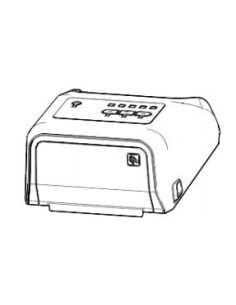 Zebra P1080383-205 pieza de repuesto de equipo de impresión Cubierta superior 1 pieza(s)