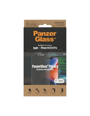 PanzerGlass Ultra-Wide Fit Privacy Appl Protector de pantalla Apple 1 pieza(s)