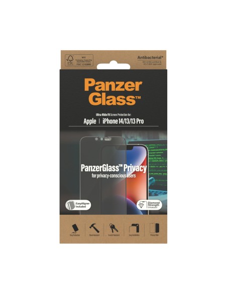 PanzerGlass Ultra-Wide Fit Privacy Appl Protector de pantalla Apple 1 pieza(s)