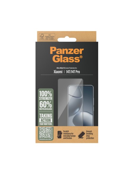 PanzerGlass PG Scrn Xiaomi 14T Pro 5G UWF Protector de pantalla 1 pieza(s)