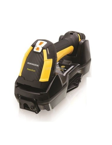 Datalogic PM9600-HP433RBK10 lector de código de barras Lector de códigos de barras portátil 1D 2D Laser Negro, Amarillo