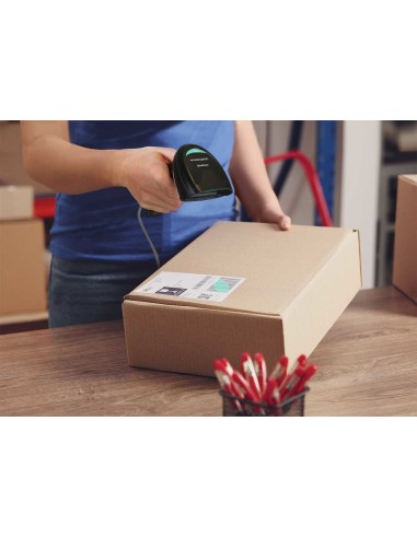 Datalogic QD2220 Lector de códigos de barras portátil 1D Laser Negro