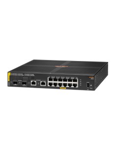 HPE Aruba Networking Aruba 6000 12G Class4 PoE 2G 2SFP 139W Gestionado L3 Gigabit Ethernet (10 100 1000) Energía sobre Ethernet 2