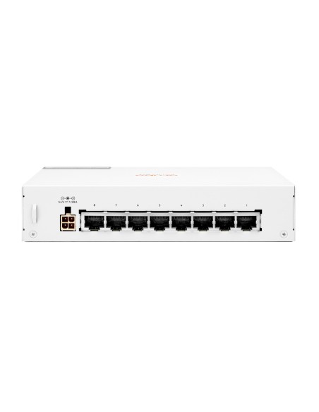 HPE Aruba Networking Aruba Instant On 1430 8G Class4 PoE 64W No administrado L2 Gigabit Ethernet (10 100 1000) Energía sobre